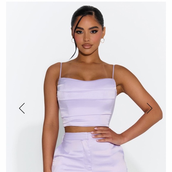 naked wardrobe Tops Naked Wardrobe Back In The Lace Top Size Large